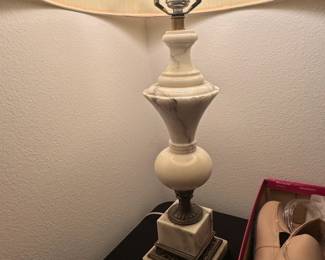Italian Alabaster Table Lamp
