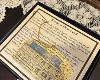 Brandon Homestead Christmas Ornament