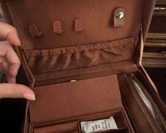 LC Leather Jewelry Box fourth image