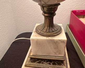 Italian Alabaster Table Lamp second image