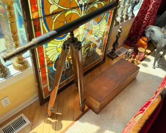 Antique telescope