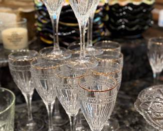 Second set of beautiful Crystal stemware