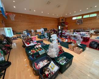 Entire gym in the home filled with items