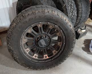 20 inch rims, 8 bolt pattern 