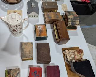 Antique unique music boxes