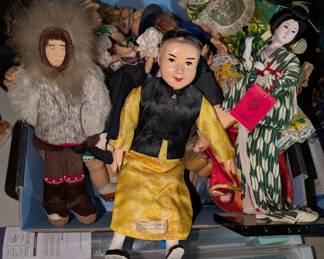 Antique dolls from around the world 