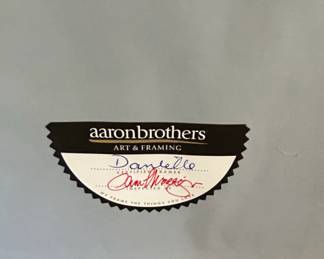 Framed Photograph of a Purple Columbine Flower by Danielle third image