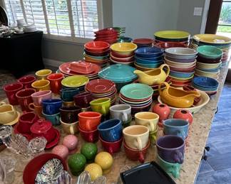 Fiesta Ware Dinnerware Set
