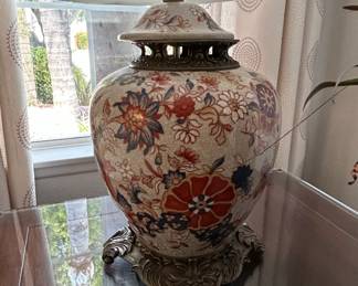 Imari Porcelain Ginger Jar Table Lamp second image