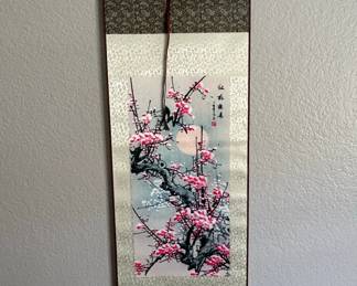 Chinese Plum Blossom Scroll Painting