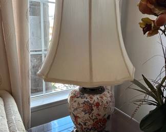 Imari Porcelain Ginger Jar Table Lamp