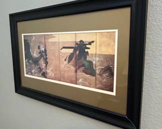 Japanese FourPanel Screen Painting