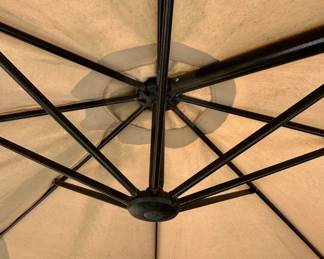 Purple Leaf  ft Cantilever Patio Umbrella fourth image