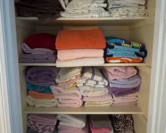 Assorted Lot of Linens and Towels