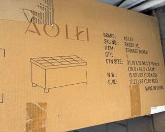 Storage Bench brand new in sealed box