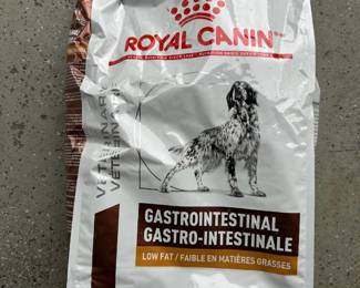 Lot #13 Royal Canin Veterinary Diet Gastrointestinal Low Fat Dry Dog Food 6.6 lb Bag