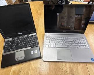 Lot #122 Dell Latitude D410 & Dell Inspiron Intel Core i5 Laptop Computers Lot of 2