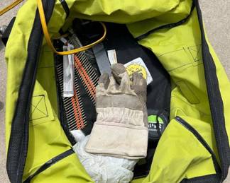 Lot #141 Ryobi P271 18V Drill Driver + Vintage Skil Corded Drill Tool Lot w/Bag Nails