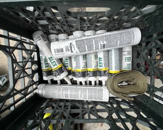 Lot #120 DAP Alex Plus Acrylic Latex Caulk 10oz Tubes Lot + Weatherall Chinking Caulk