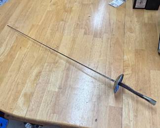 Lot #77 Vintage French Fencing Foil Epee Practice Sword Made in France Sports Memorabilia Colorado