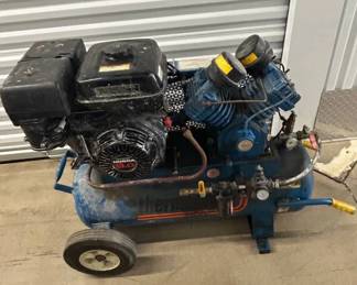 Lot #10 Thermax Honda 8.0 HP Gas Powered Portable Air Compressor Industrial Shop Tool