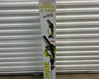 Lot #171 Sun Joe 24V-HCSWP-LTE Cordless 2-in-1 Telescoping Pole Pruning Saw 5in Kit