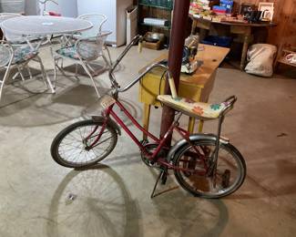 Vintage girls bike