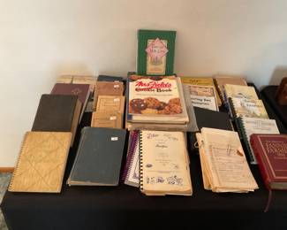 Vintage cookbooks