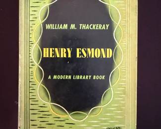 The History of Henry Esmond by William Makepeace Thackeray