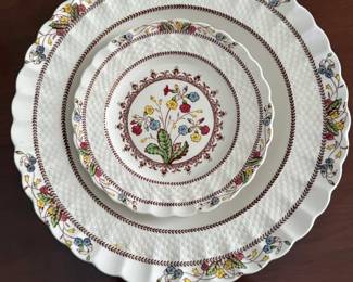 Copeland Spode Cowslip pattern dishes