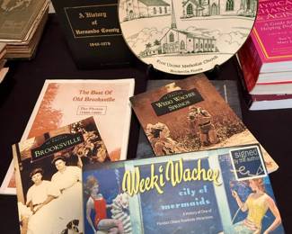 Historical books on Hernando County and Weeki Wachee