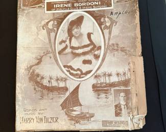 "On the South Sea Isle" sheet music