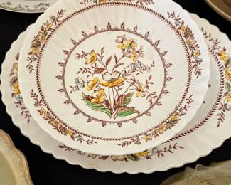 J & G Meakin Braemar plate setting