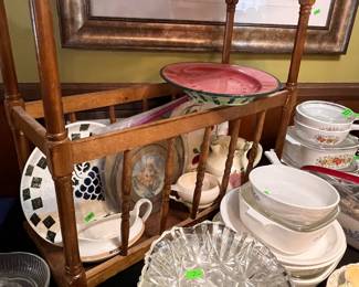 ASSORTED CLEAR GLASS