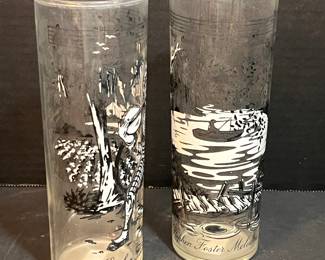MID CENTURY GLASSWARE