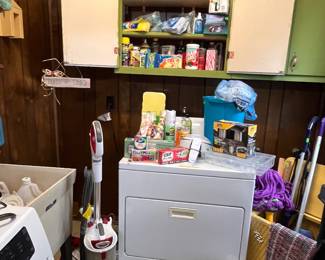 LAUNDRY ROOM AND EXIT TO OUTSIDE