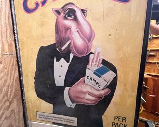1990'S CAMEL ADVERTISING SIGN