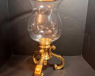 SOLID BRASS CANDLE HOLDER