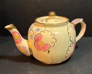 HAND PAINTED TEAPOT