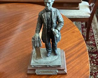 Jefferson Davis Pewter Statue $ 178.00