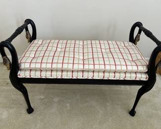 Swan Neck bench seat