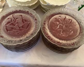 Imperial frosted 12 Days of Christmas plates