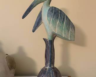 Heron Statue