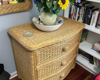 Wicker Dresser