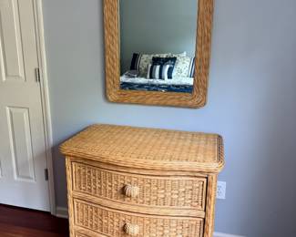 Wicker Dresser