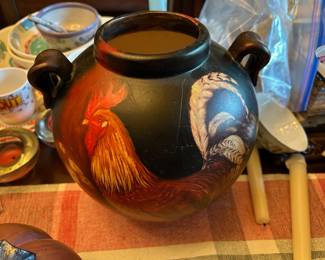 Rooster Vase