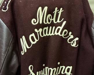 DeLong Mott Marauders Swimming Varsity Jacket