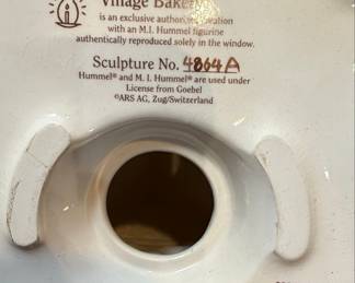 M.J. Hummel "Village Bakery" and "Angels Duet" Sculptures