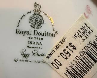 Royal Doulton HN.2468 Diana Figurine, Modeled by Peggy Davies