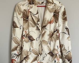 Alfred Dunner Women's Floral Blazer